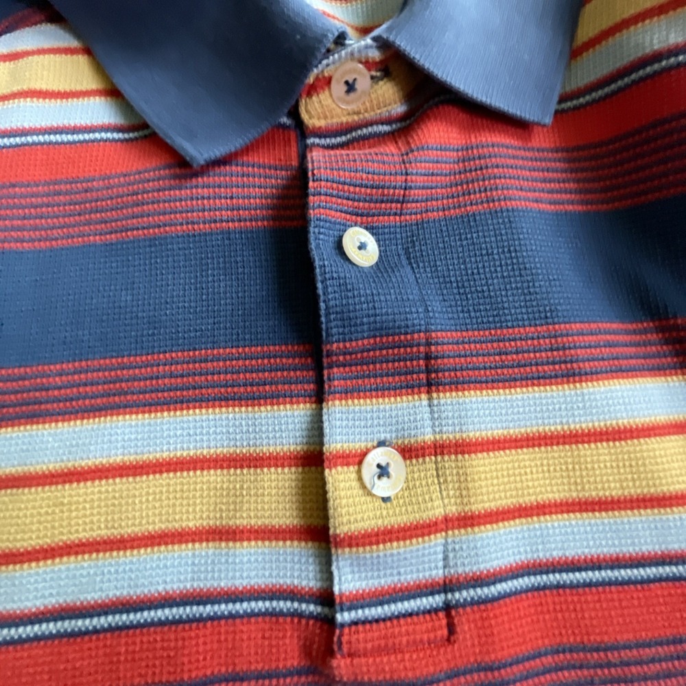 Callaway Golf Men's Striped Polo‎ Golf Shirt Large - Picture 7 of 10